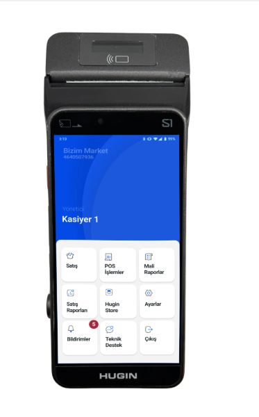 Hugin S1 Android yazarkasa POS